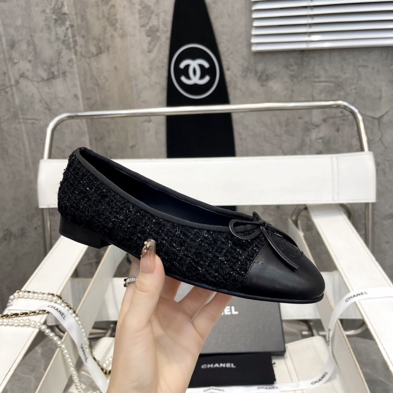 Ch*el flat shoes